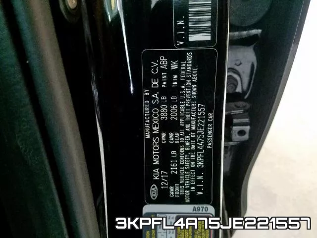 3KPFL4A75JE221557 фото 2