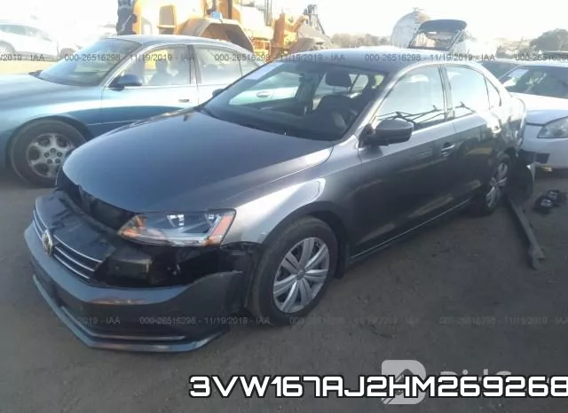 3VW167AJ2HM269268 фото 2