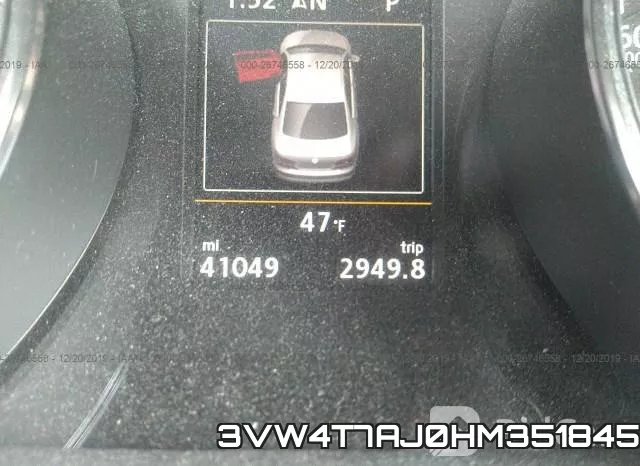 3VW4T7AJ0HM351845 фото 7