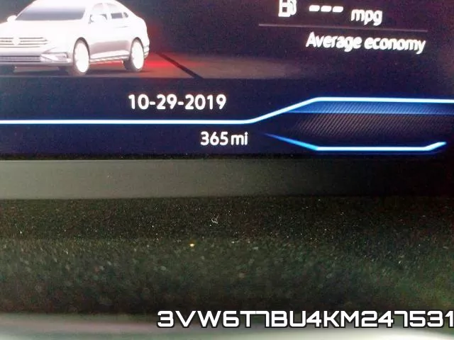 3VW6T7BU4KM247531 фото 8