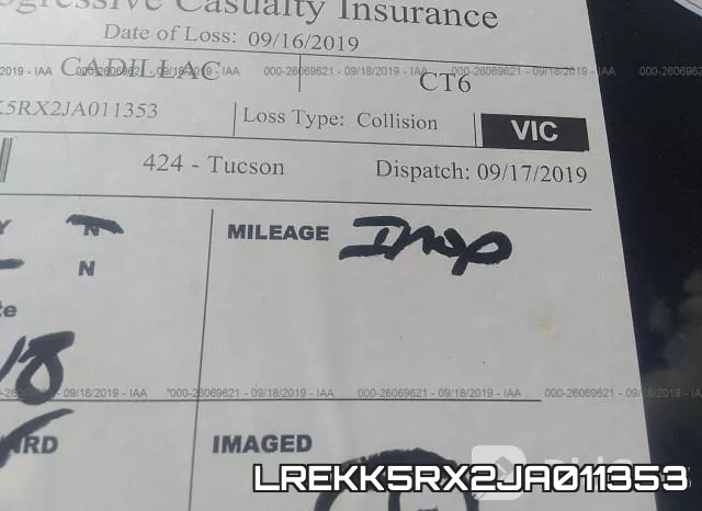 LREKK5RX2JA011353 фото 8