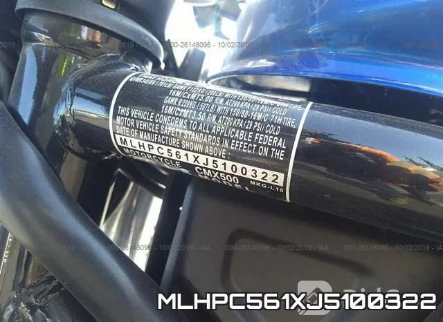 MLHPC561XJ5100322 фото 2