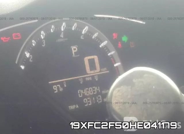 19XFC2F50HE041179 фото 7