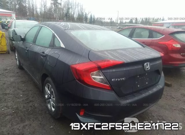 19XFC2F52HE211722 фото 4