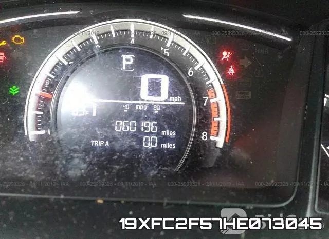 19XFC2F57HE073045 фото 8