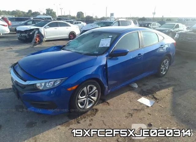 19XFC2F5XJE020314 фото 2