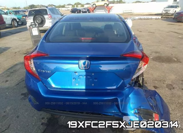 19XFC2F5XJE020314 фото 6