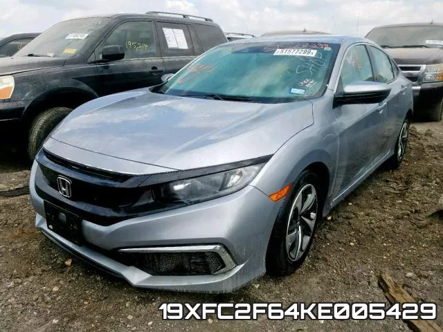 19XFC2F64KE005429 фото 3