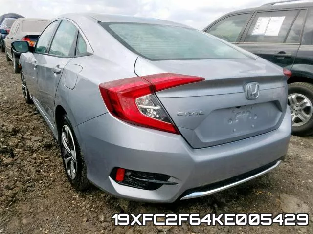 19XFC2F64KE005429 фото 4