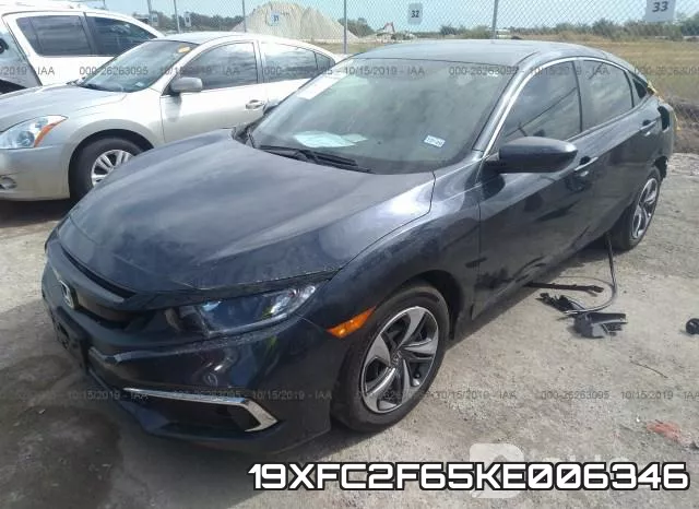 19XFC2F65KE006346 фото 2