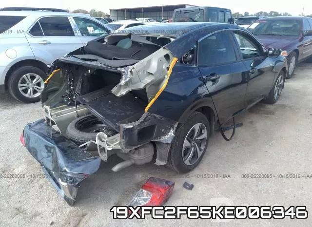 19XFC2F65KE006346 фото 4