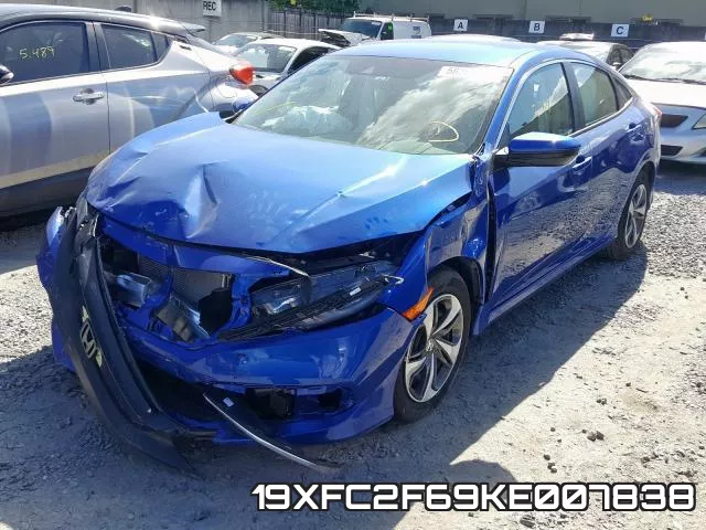 19XFC2F69KE007838 фото 3