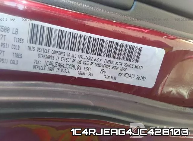 1C4RJEAG4JC428103 фото 10