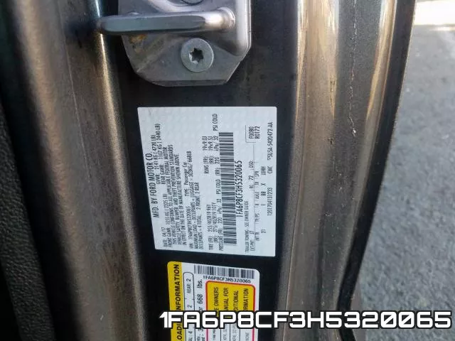 1FA6P8CF3H5320065 фото 2