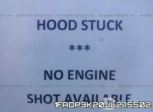 1FADP3K20JL275502 фото 2