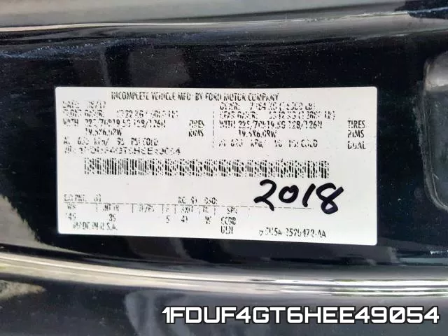 1FDUF4GT6HEE49054 фото 2