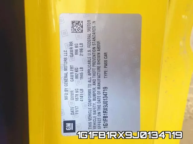 1G1FB1RX9J0134719 фото 2