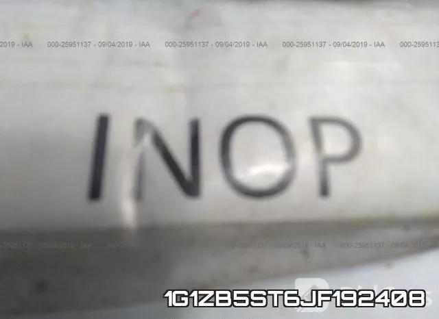 1G1ZB5ST6JF192408 фото 8