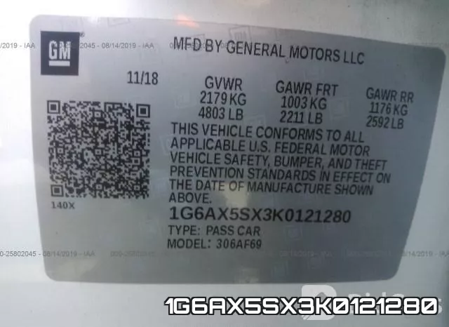 1G6AX5SX3K0121280 фото 10