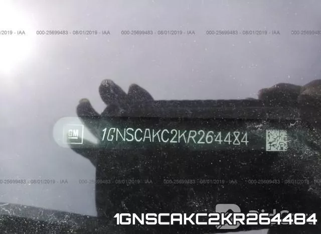 1GNSCAKC2KR264484 фото 9
