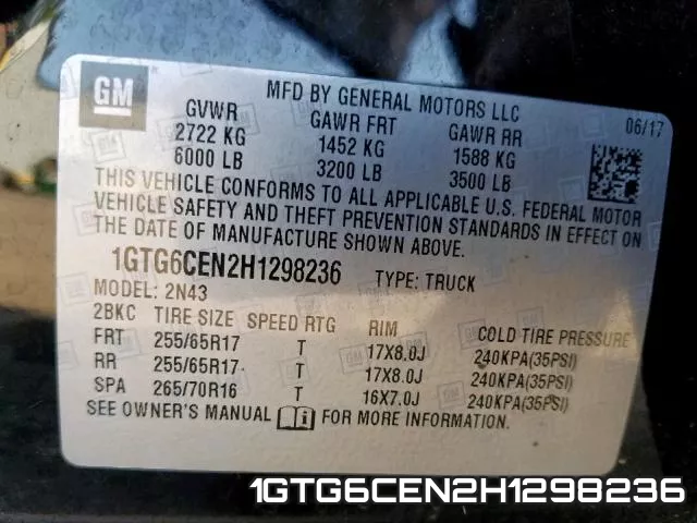 1GTG6CEN2H1298236 фото 2