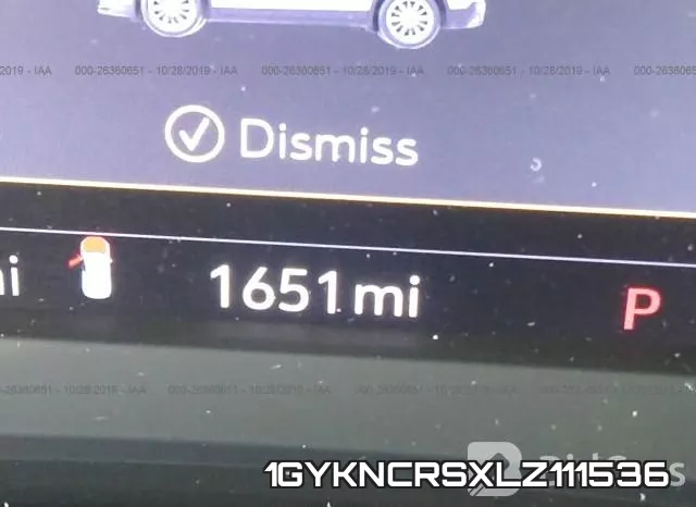 1GYKNCRSXLZ111536 фото 8