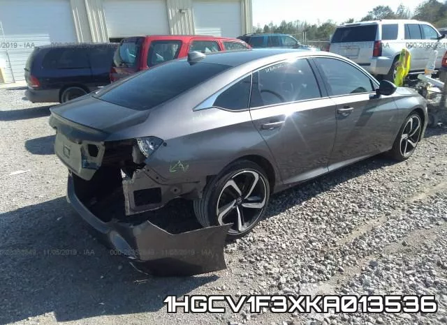 1HGCV1F3XKA013536 фото 5