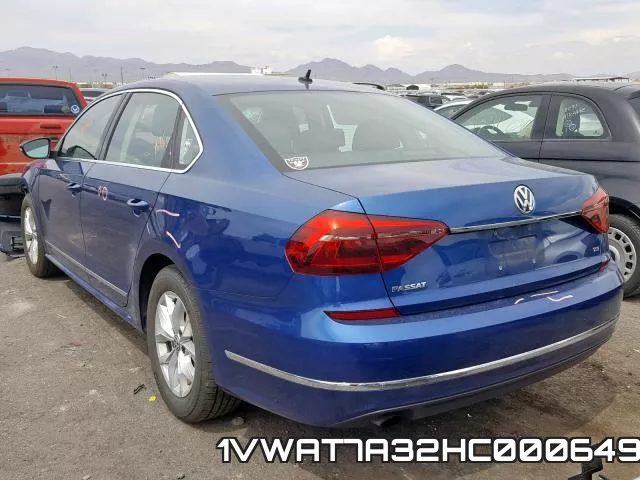1VWAT7A32HC000649 фото 3