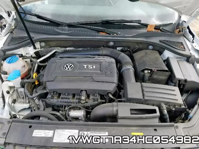 1VWGT7A34HC054982 фото 7