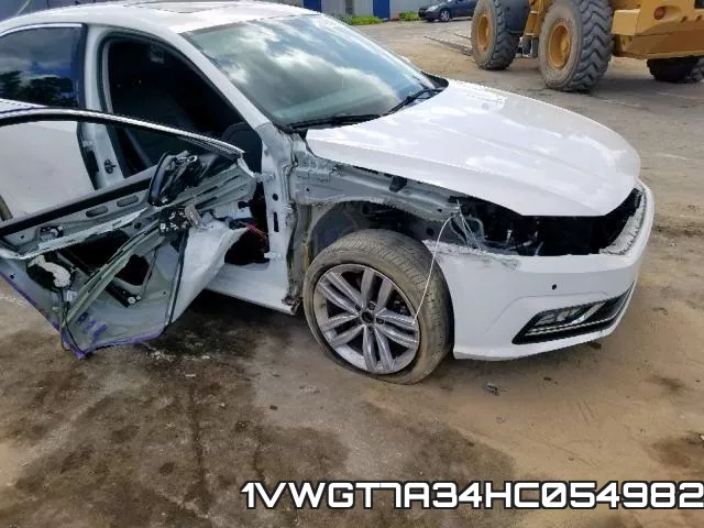 1VWGT7A34HC054982 фото 9