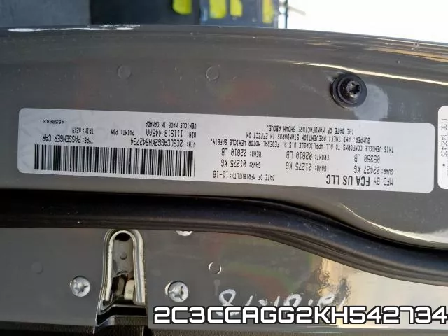 2C3CCAGG2KH542734 фото 2