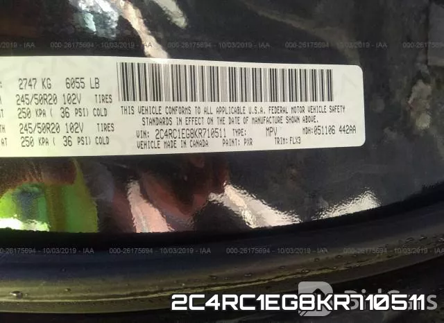 2C4RC1EG8KR710511 фото 10