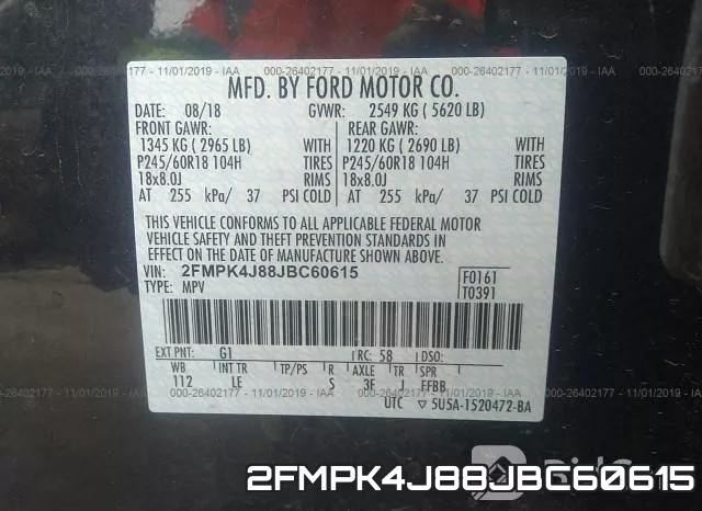 2FMPK4J88JBC60615 фото 10