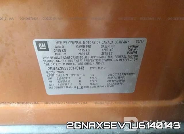 2GNAXSEV7J6140143 фото 7