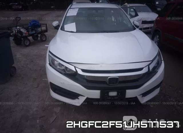 2HGFC2F51JH577537 фото 7