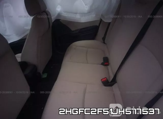 2HGFC2F51JH577537 фото 9