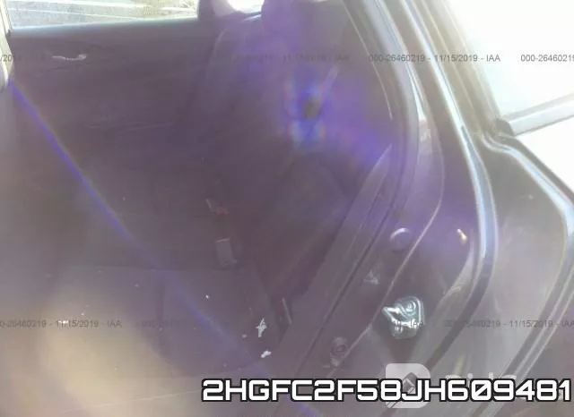 2HGFC2F58JH609481 фото 9