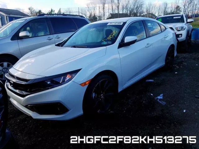 2HGFC2F82KH513275 фото 3