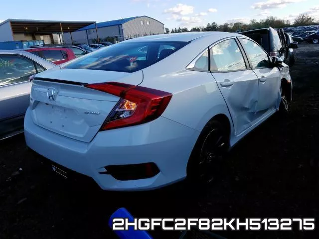2HGFC2F82KH513275 фото 5