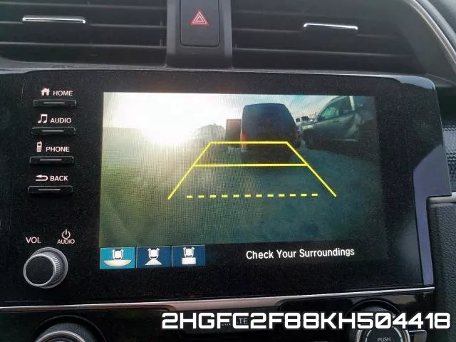 2HGFC2F88KH504418 фото 10