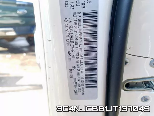 3C4NJCBB1JT137049 фото 2