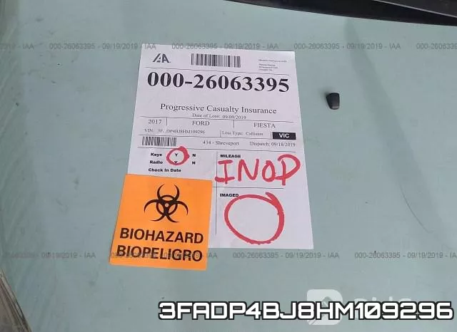 3FADP4BJ8HM109296 фото 8