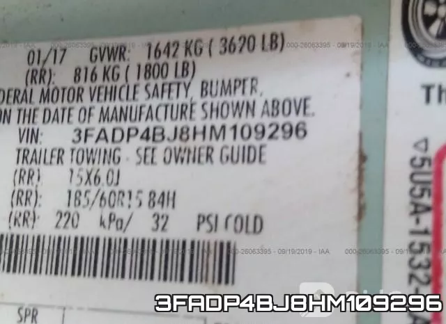 3FADP4BJ8HM109296 фото 10