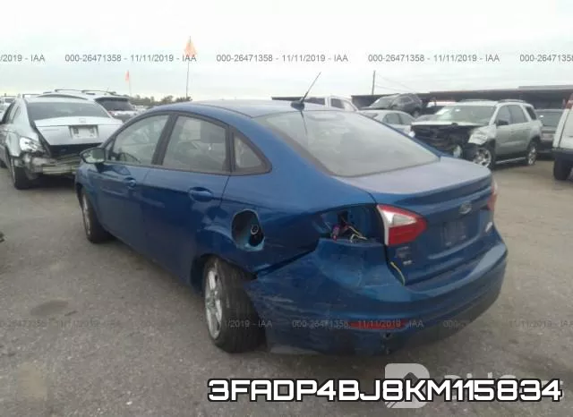 3FADP4BJ8KM115834 фото 4