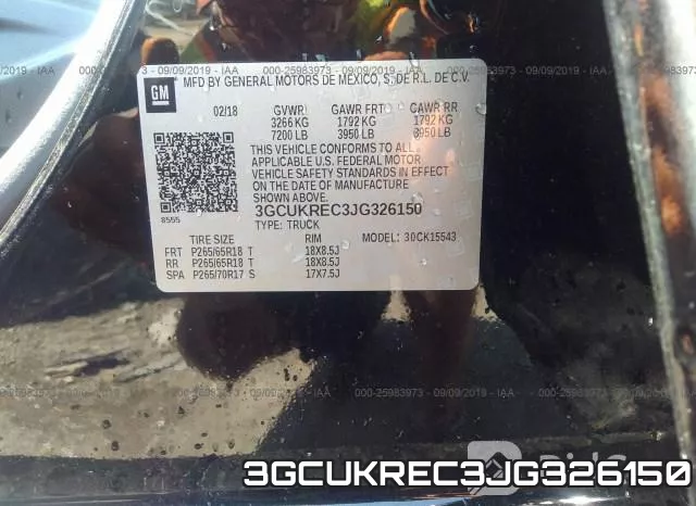 3GCUKREC3JG326150 фото 8