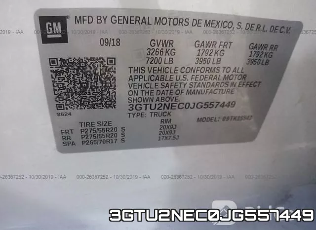 3GTU2NEC0JG557449 фото 8