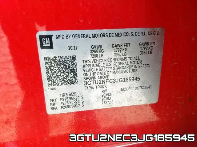 3GTU2NEC3JG185945 фото 2