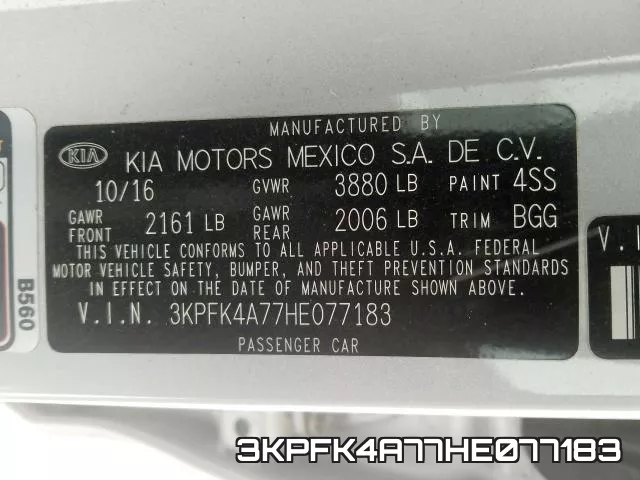 3KPFK4A77HE077183 фото 2