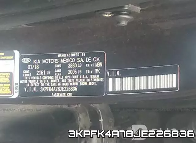 3KPFK4A78JE226836 фото 10