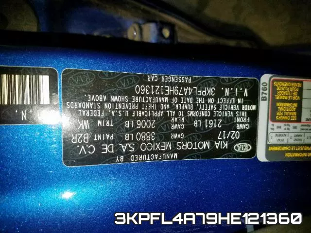 3KPFL4A79HE121360 фото 2